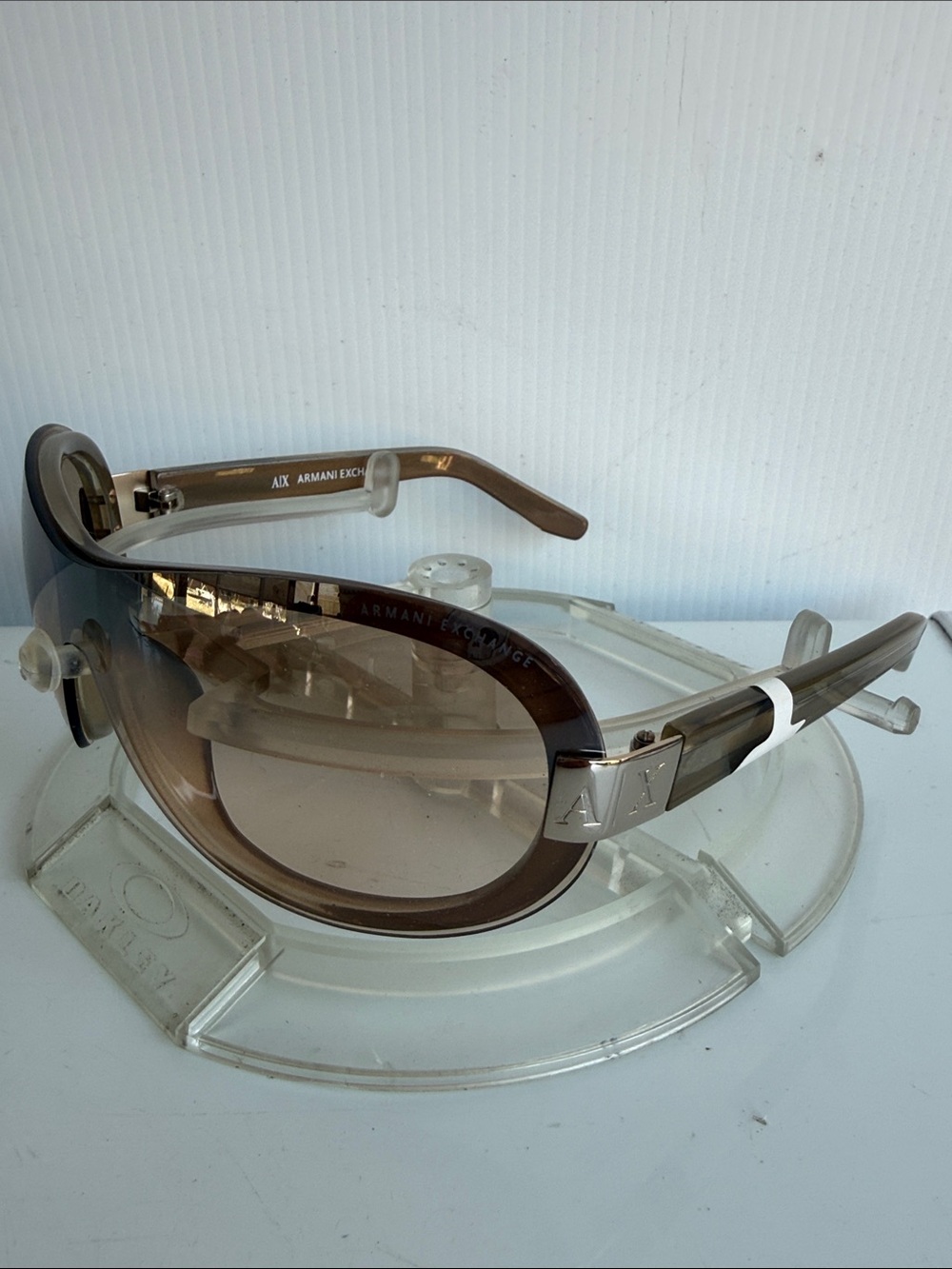 NEW ARMANI EXCHANGE AX010/S Gold Sunglasses NEW WITHOUT TAGS